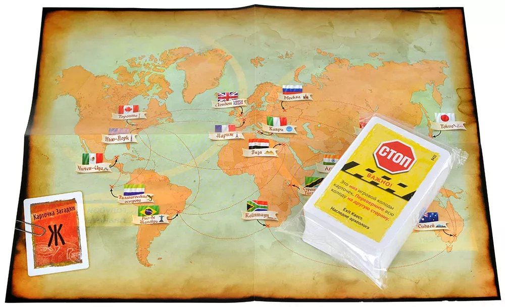 Настольная игра Exit-Квест. Наследие археолога