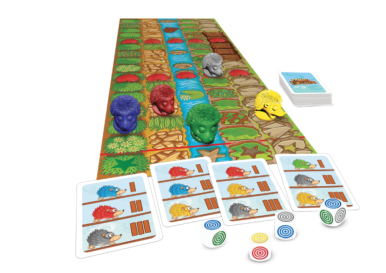 Настольная игра Гонки ежиков