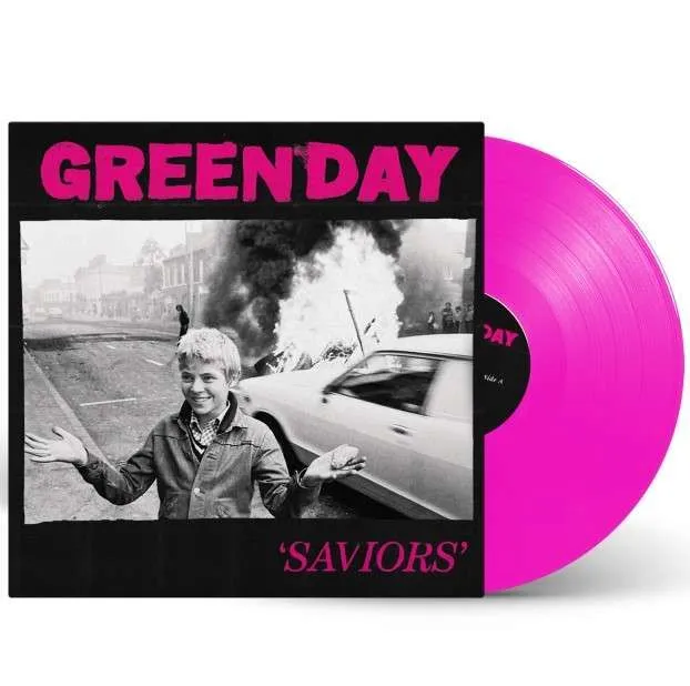 Пластинка (Р) Green Day - Saviors (Neon Pink)
