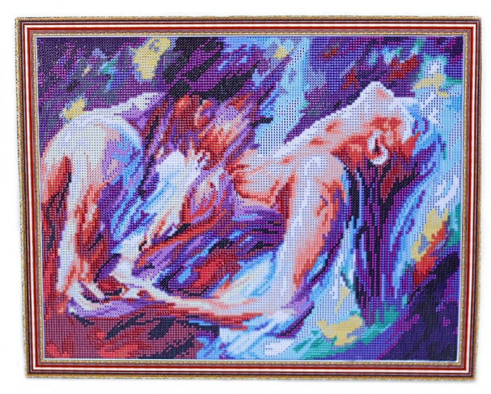 Алмазная мозаика Страсть 40х50 см