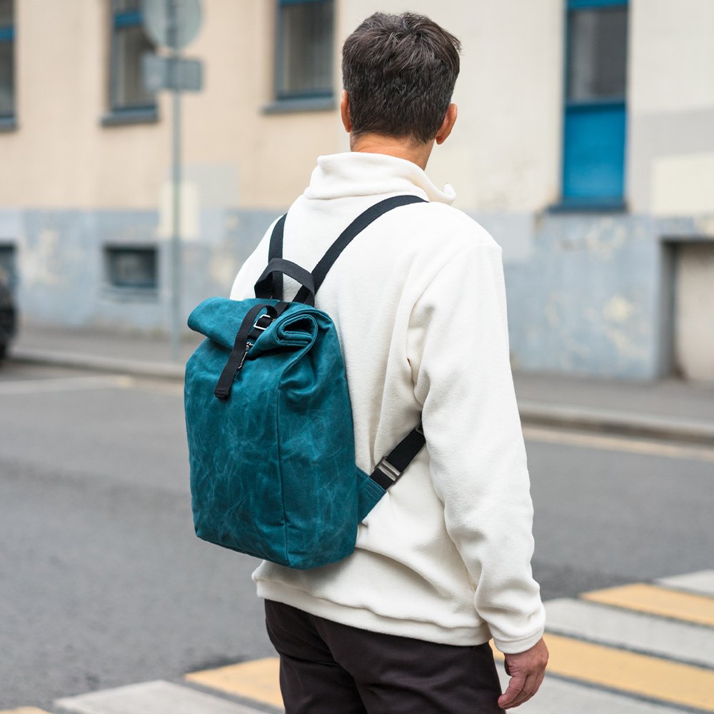 Рюкзак роллтоп Friend Function Mini (бирюзовый)