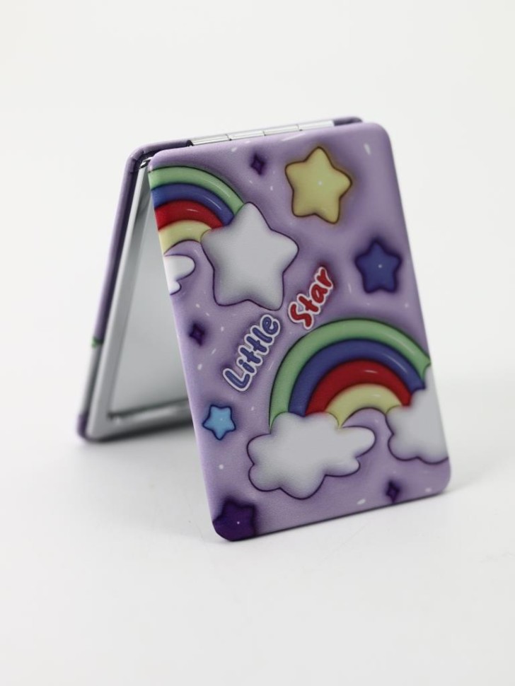 Зеркало Cartoon rainbow (purple)