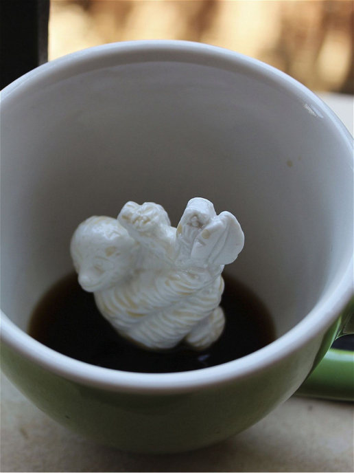 Кружка с ленивцем 330 мл.