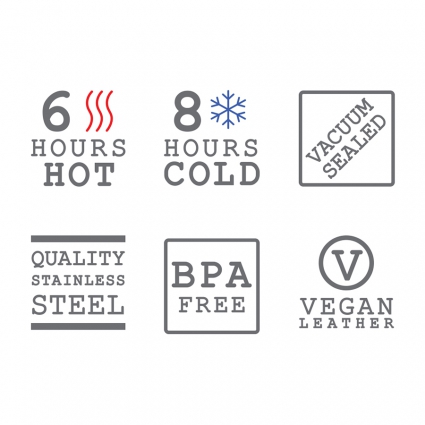 Термос для горячего Food Flask лайм