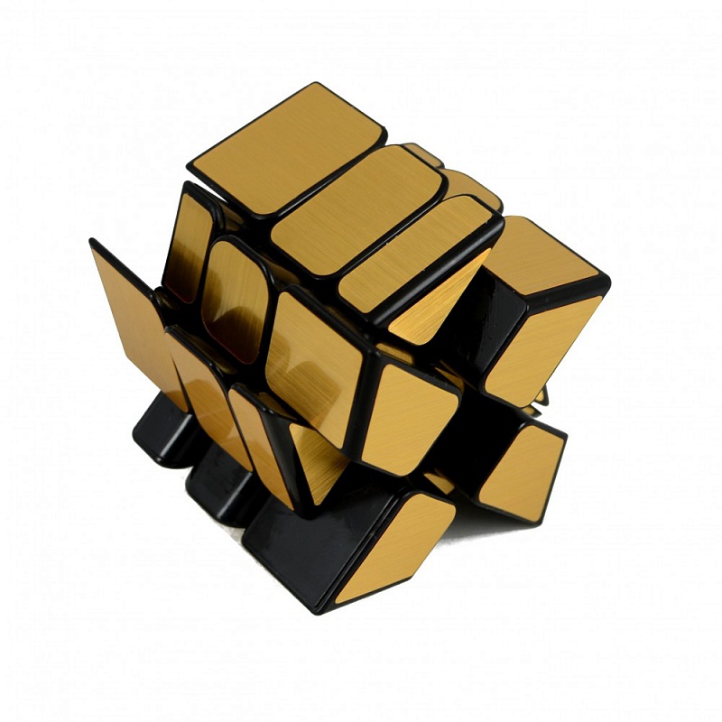 Кубик Колесо Золото Зеркальный