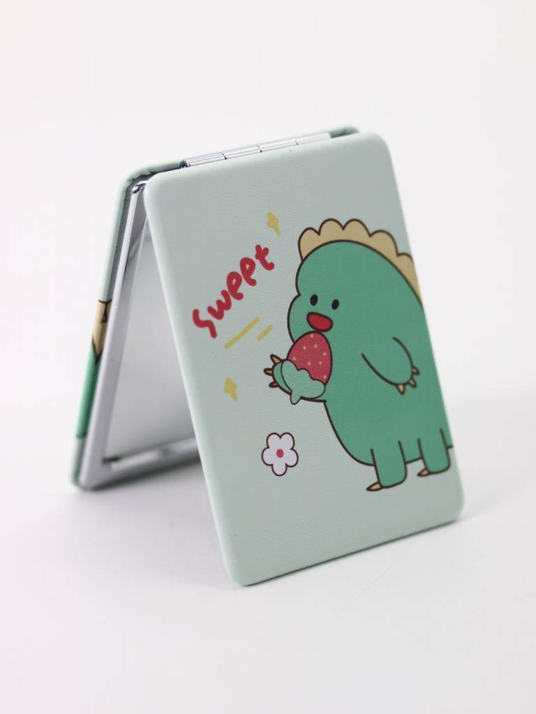 Зеркало Sweet dino strawberry square (green)