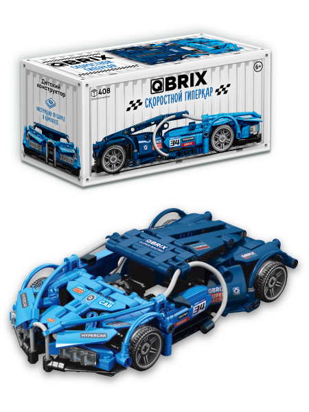 Конструктор Qbrix Скоростной гиперкар