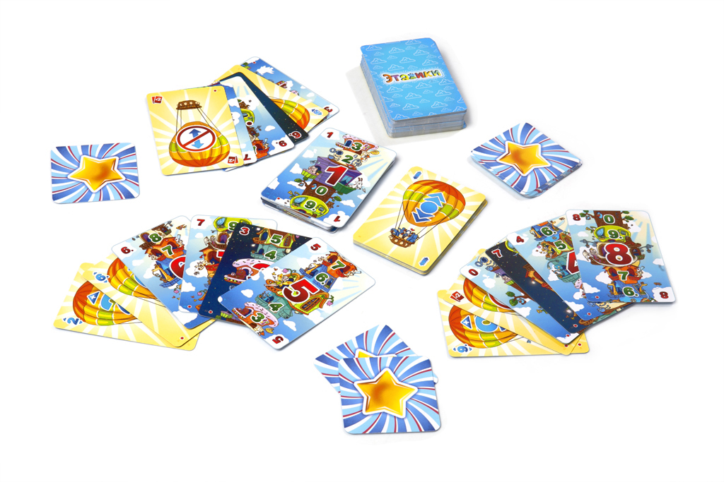 Настольная игра Этажики
