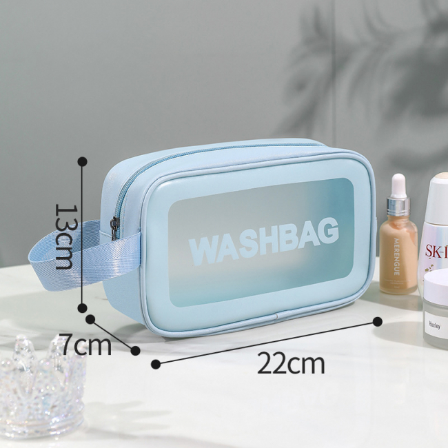 Косметичка Washbag голубая