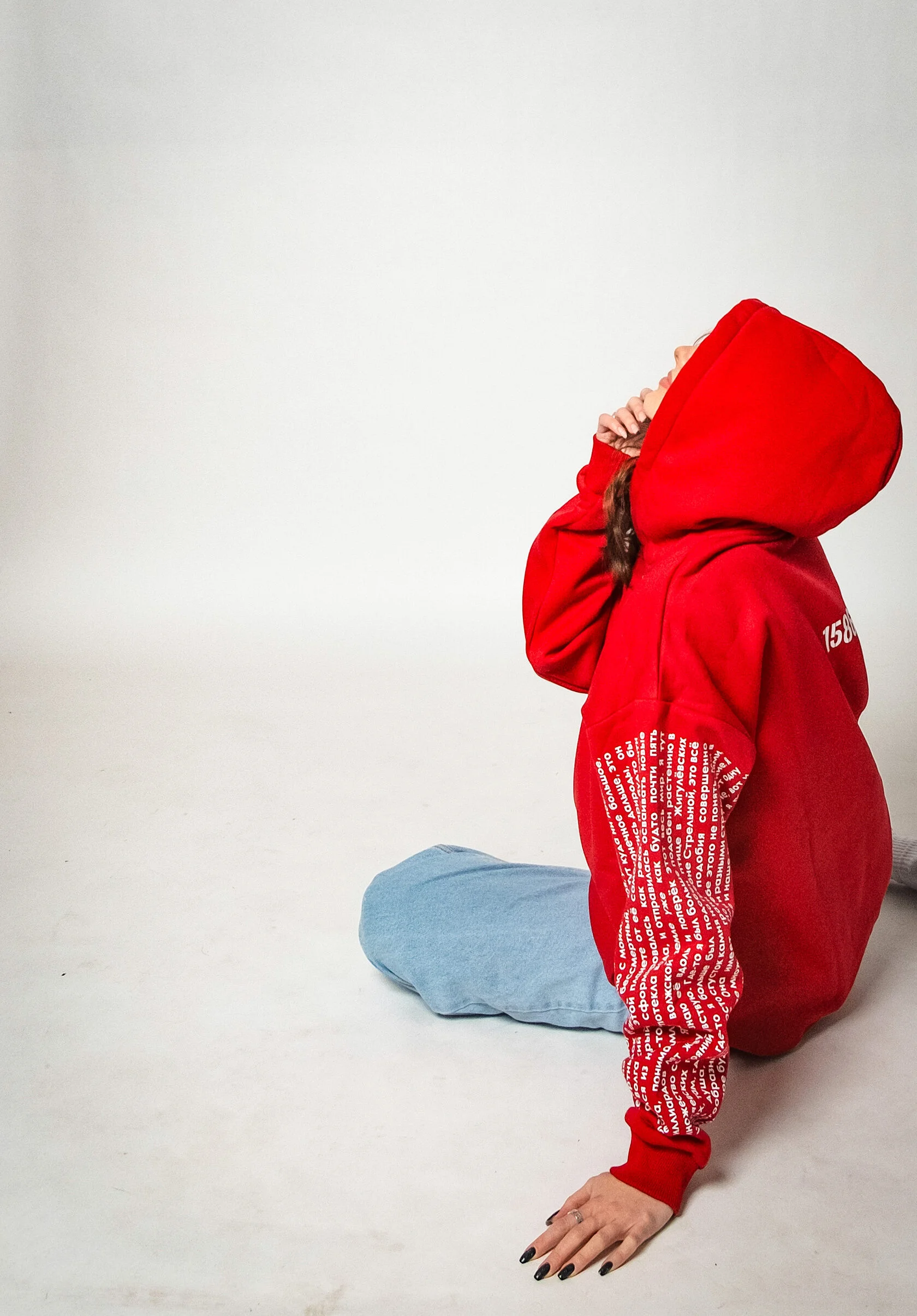 Худи Волжанин (универсальный овер, красный)