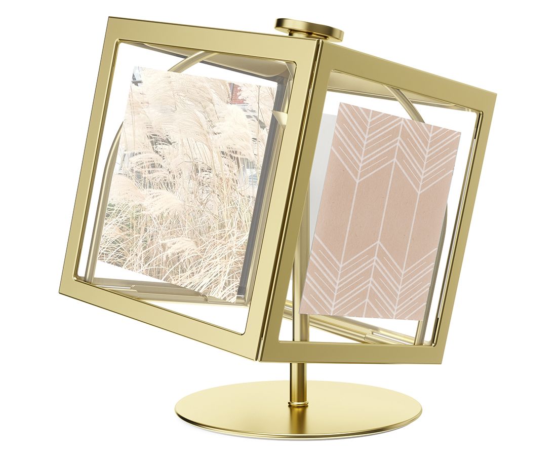 Мультирамка Rocker латунь