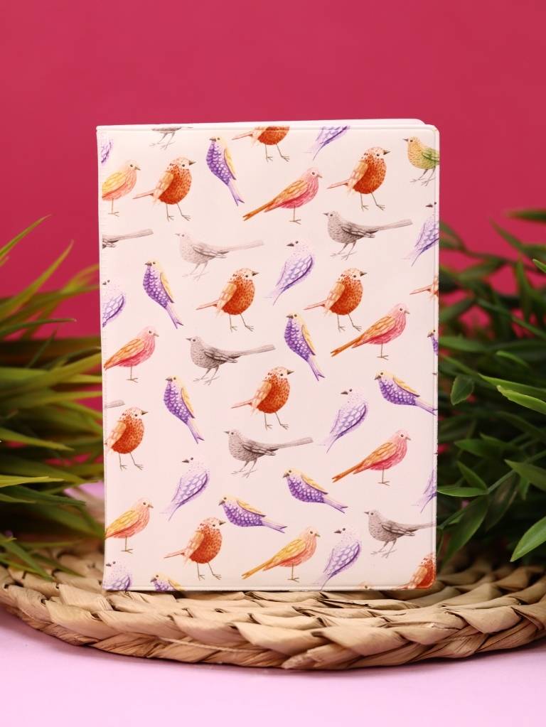 Обложка для паспорта Bird Pattern
