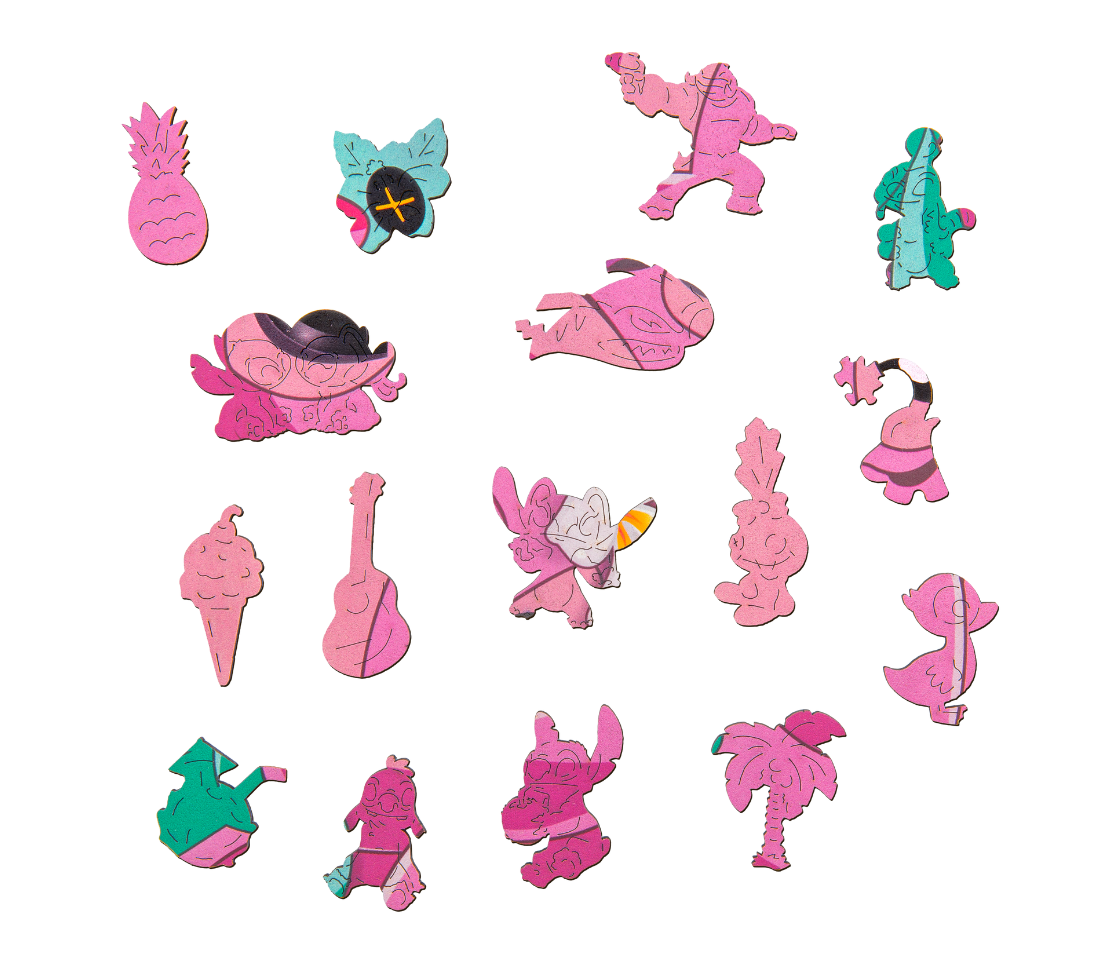 Деревянный пазл Энджел