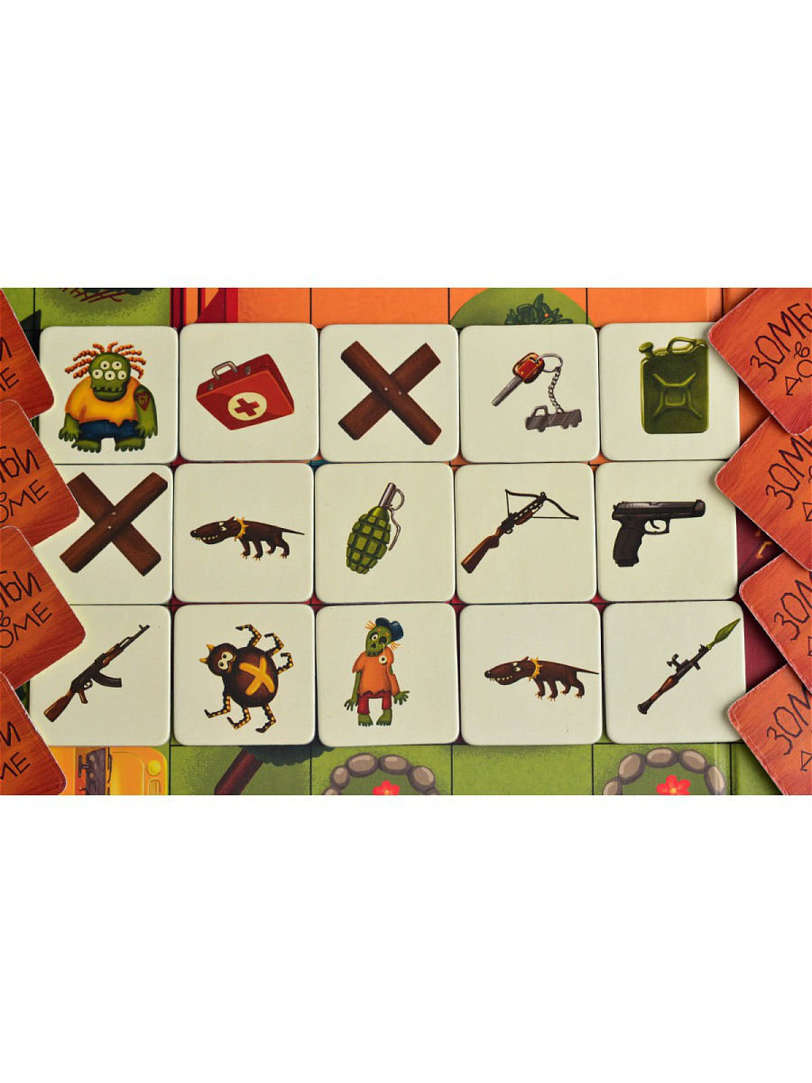 Настольная игра Зомби в доме