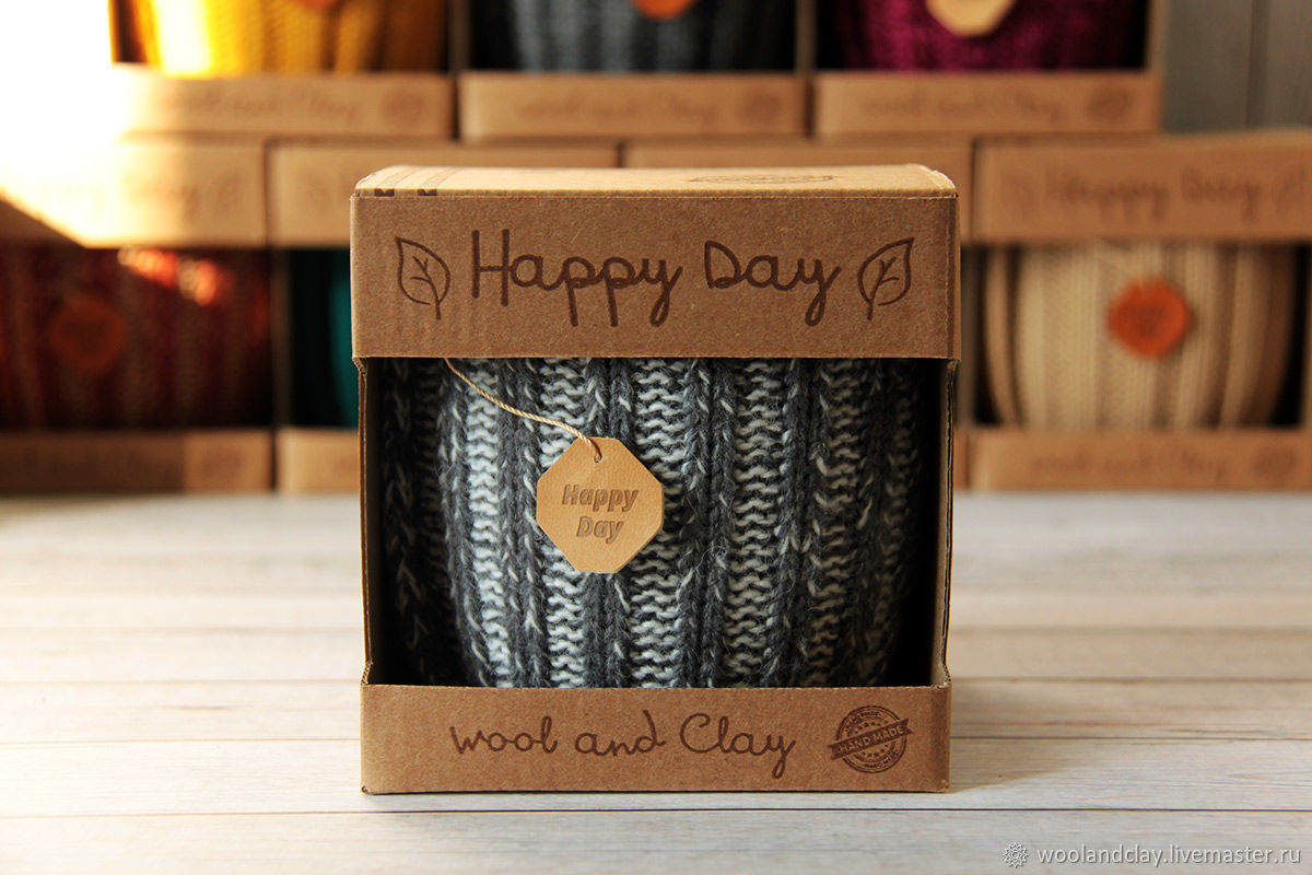 Вязаная кружка Эрл Грей