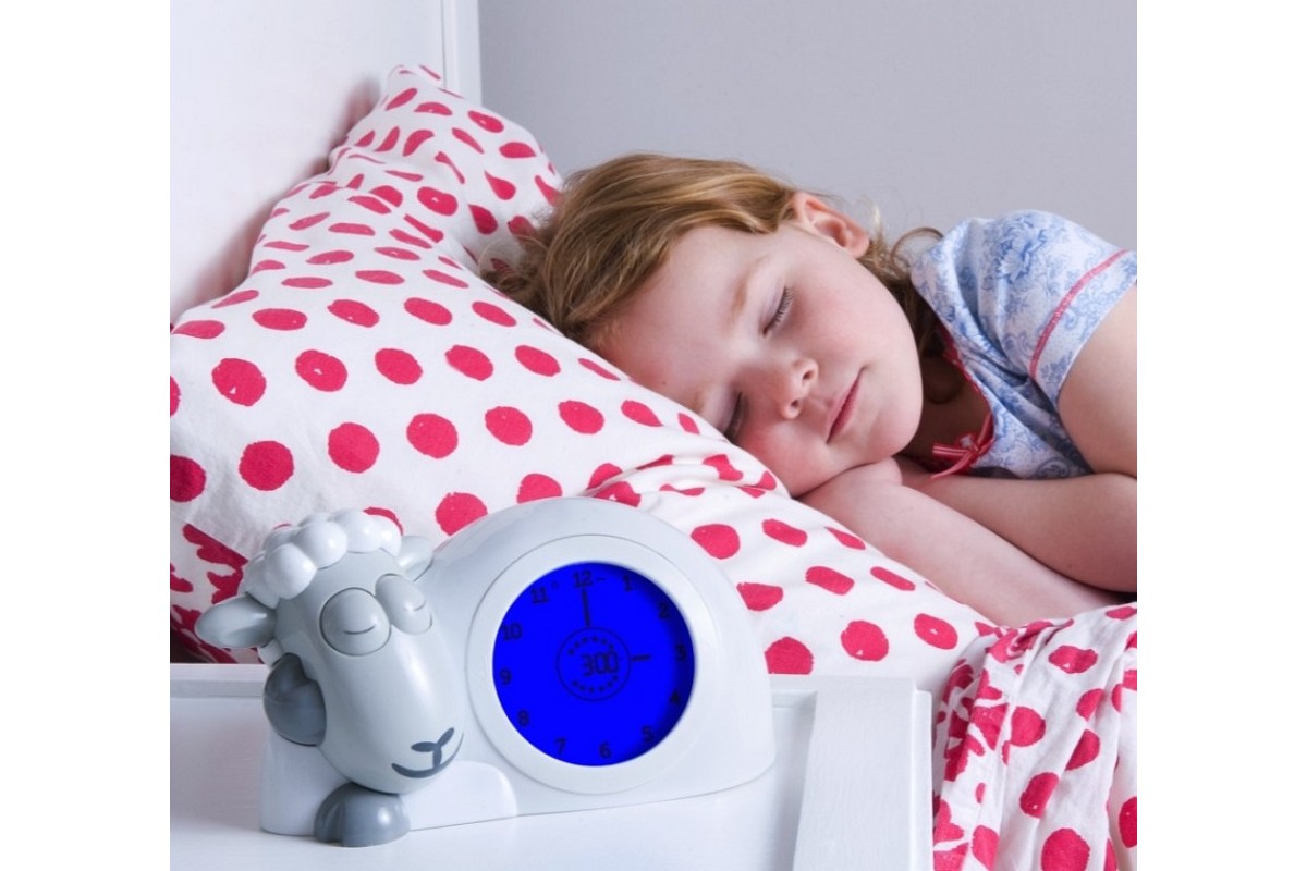 Часы-будильник Ягненок Сэм (серый)