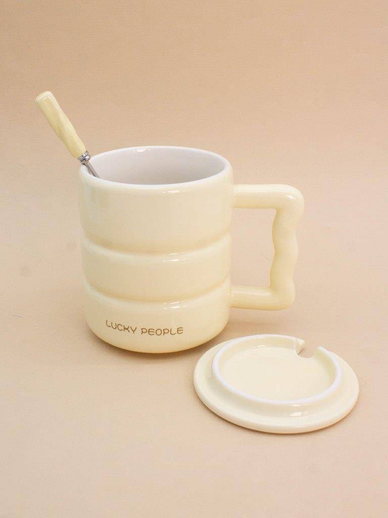 Кружка Lucky people (yellow), 400 мл