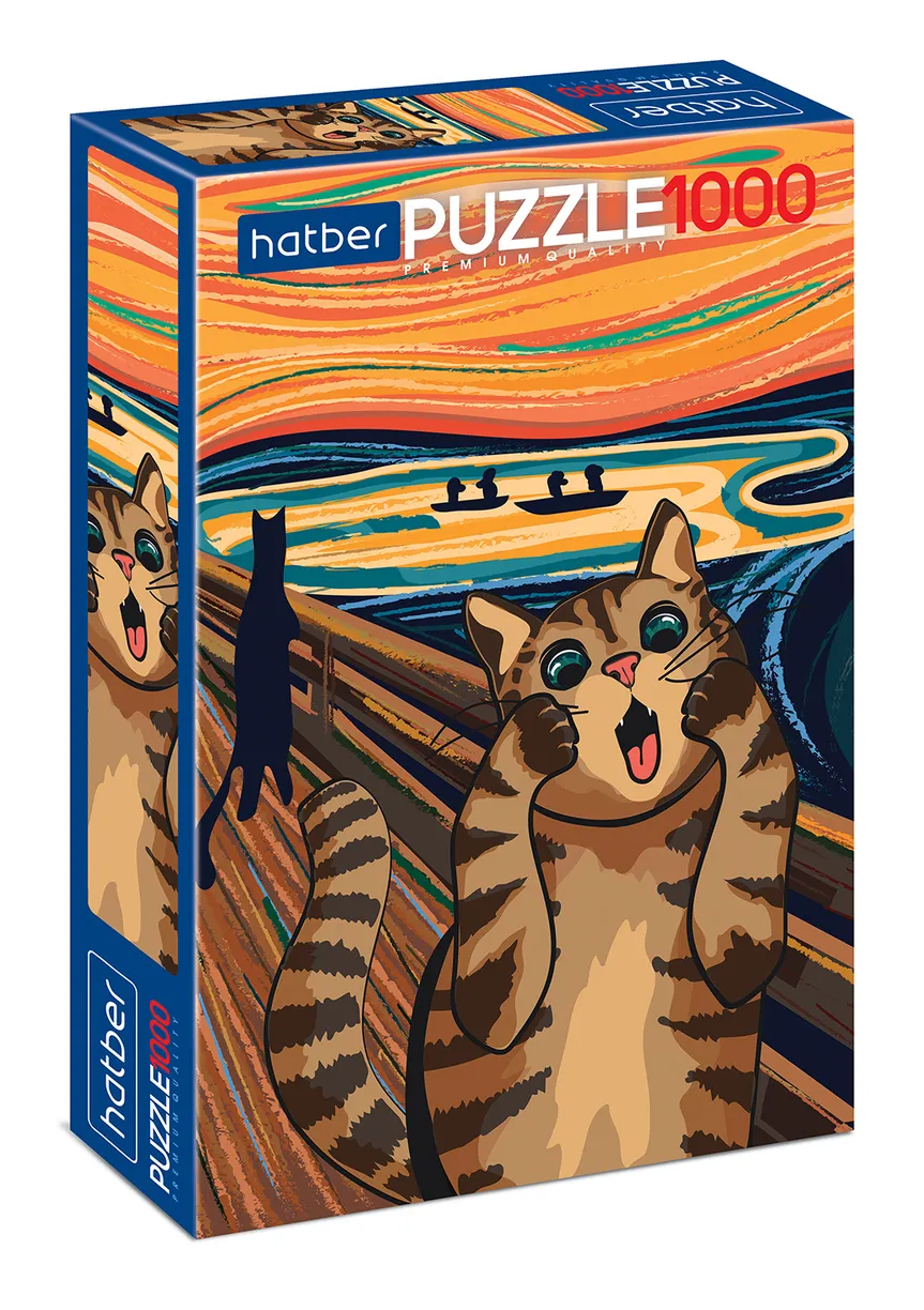 Пазл Кот Мунка, 1000 элементов