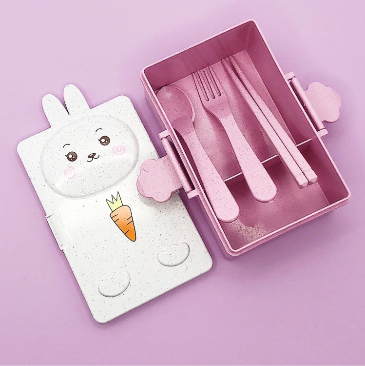 Ланчбокс Rabbit (white)