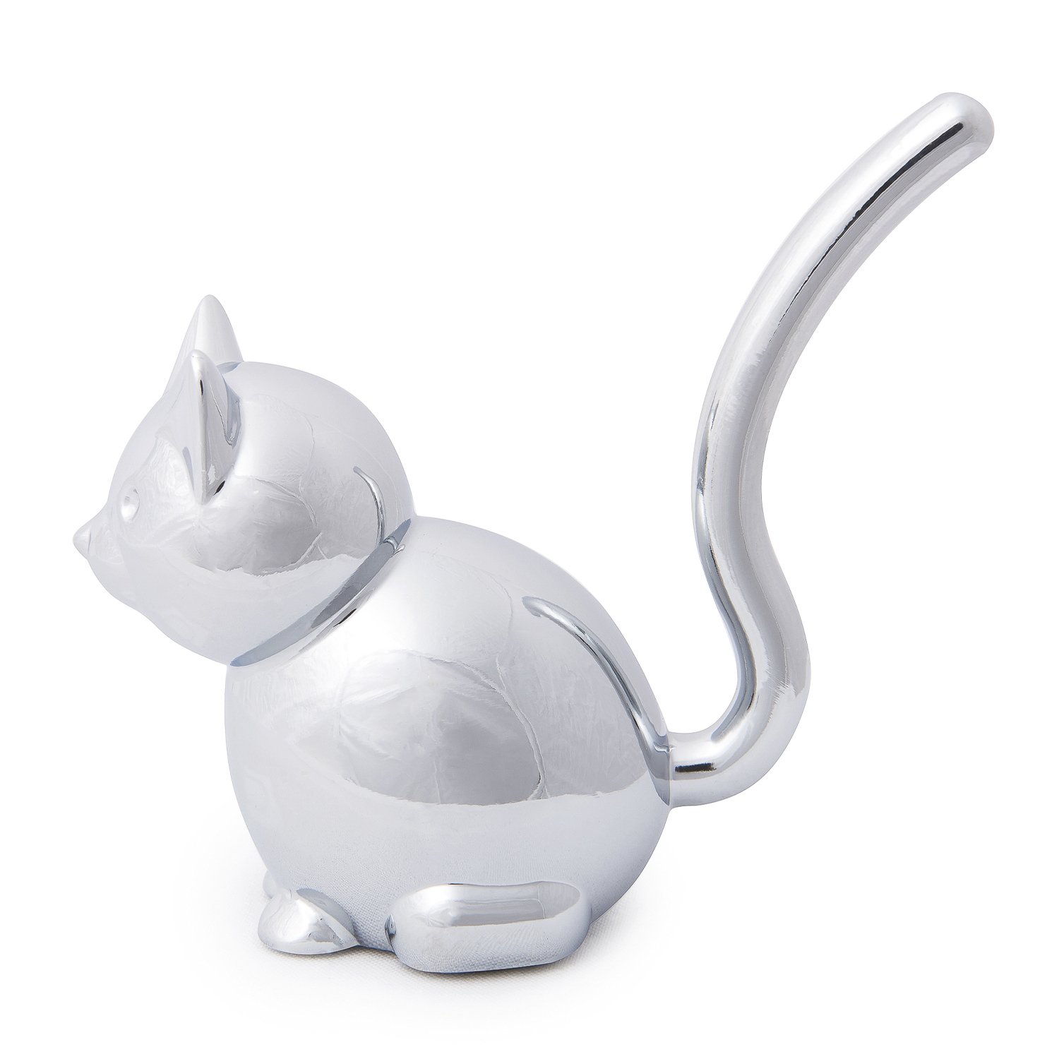 Подставка для колец Zoola Кошка хром