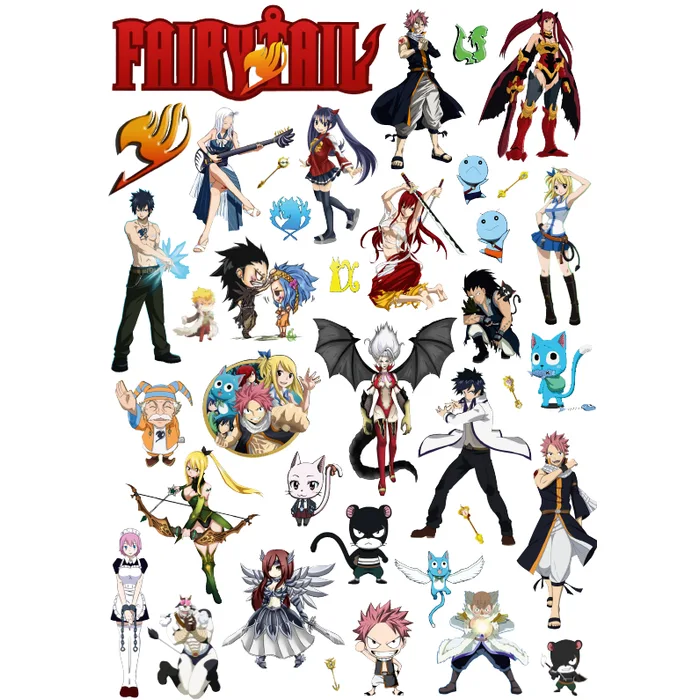 Стикерпак Хвост Феи (Fairy Tail) (302)