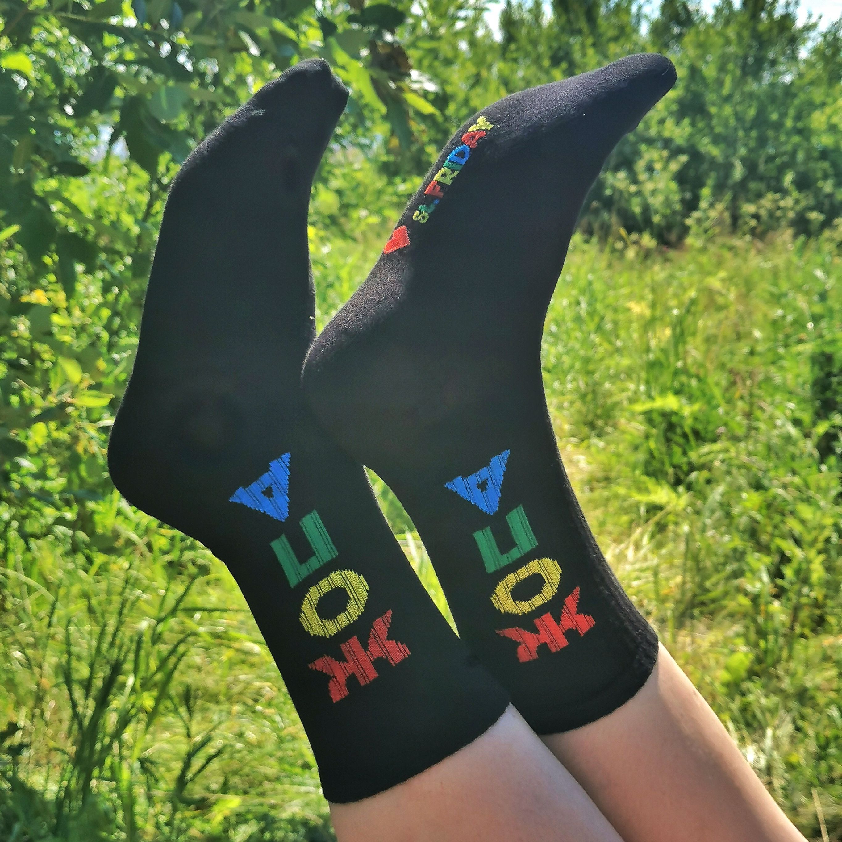 Носки спорт Читаю новости (38-41)