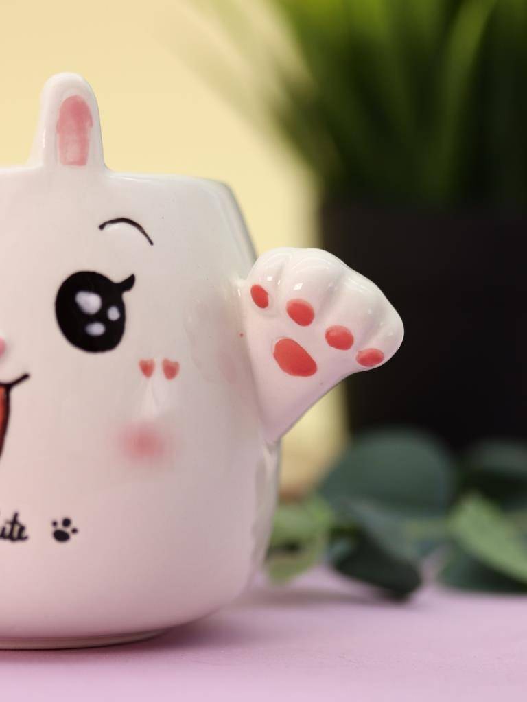 Кружка керамическая Oh, so cute bunny, 410 мл