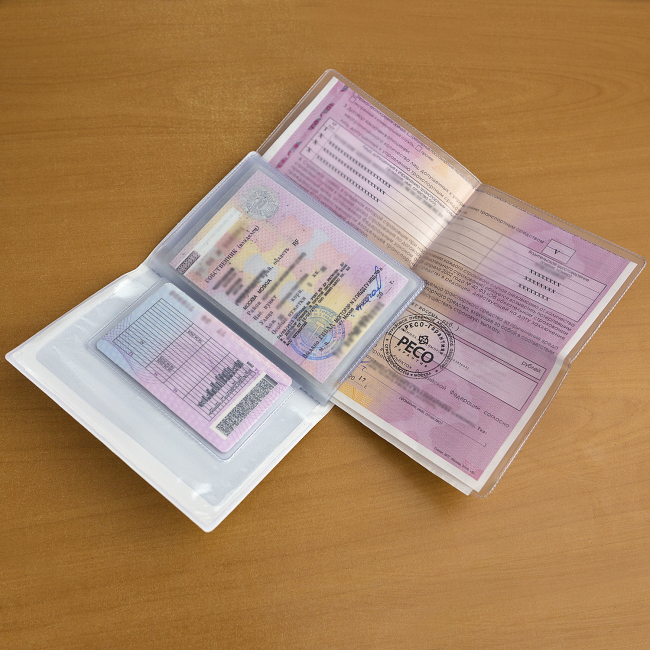 Обложка на автодокументы Усы, лапы и хвост