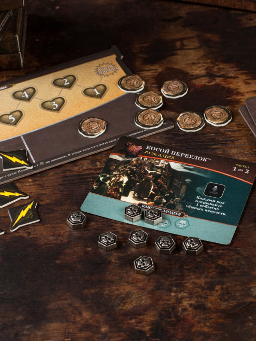 Настольная игра Гарри Поттер. Битва за Хогвартс (база)