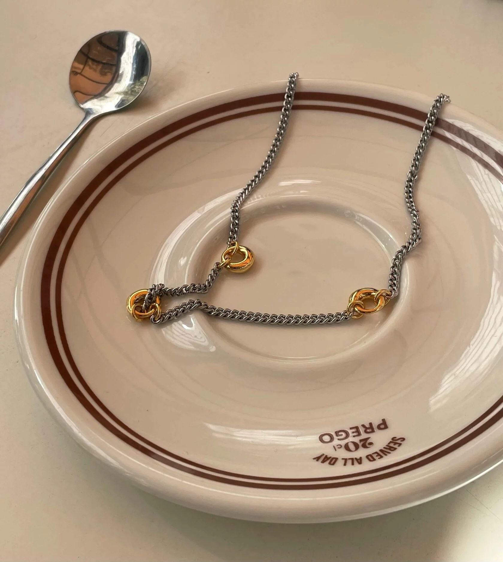 Подвеска Minimal Чокер Биколор (ю/с)