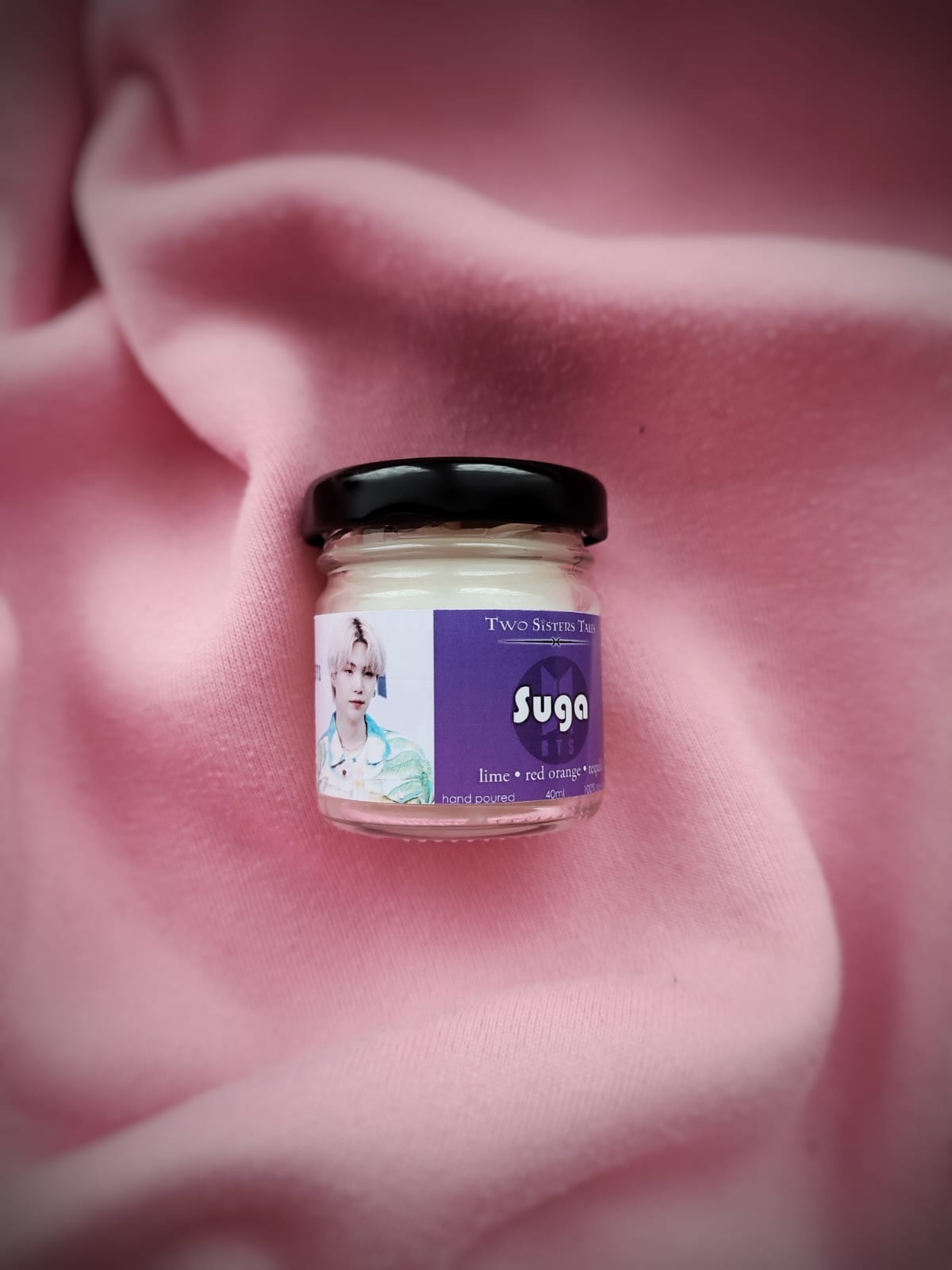 Ароматическая свеча TST Шуга (BTS), 40 мл.