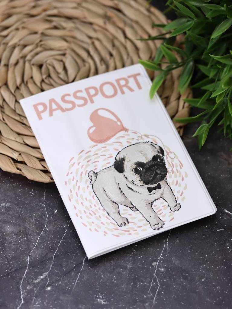 Обложка для паспорта Miusli Mops