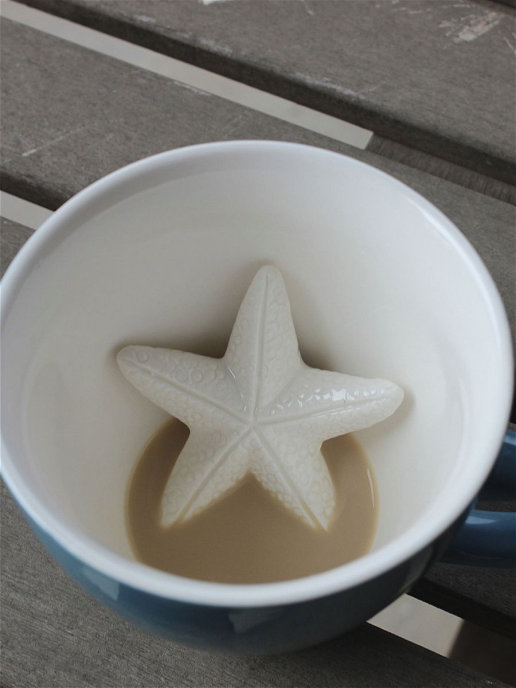 Кружка с морской звездой 330 мл