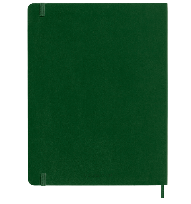 Записная книжка Classic Soft (нелинов) XLarge, зеленый