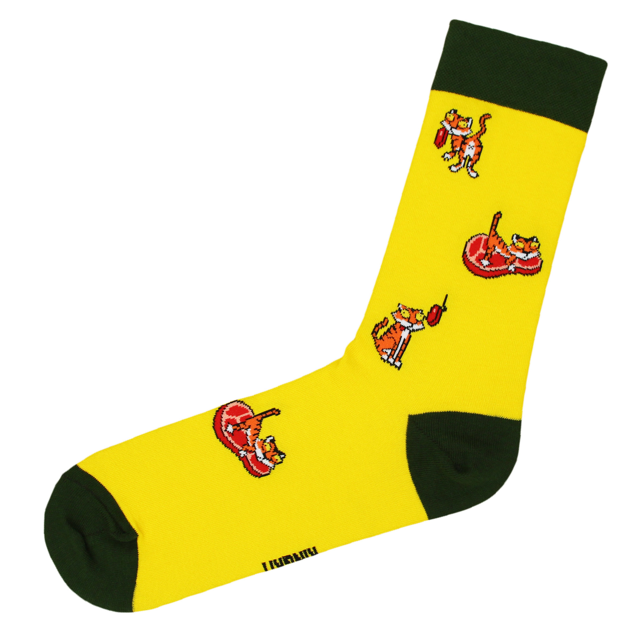 Носки Тигр желтый (41-45)