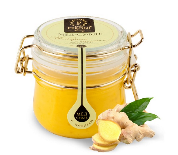 Мед-суфле Имбирика с лимоном, 250 гр.