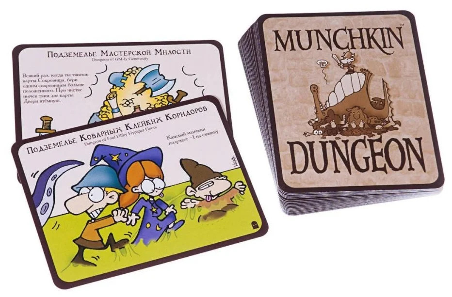 Настольная игра Манчкин 6. Безбашенные Подземелья
