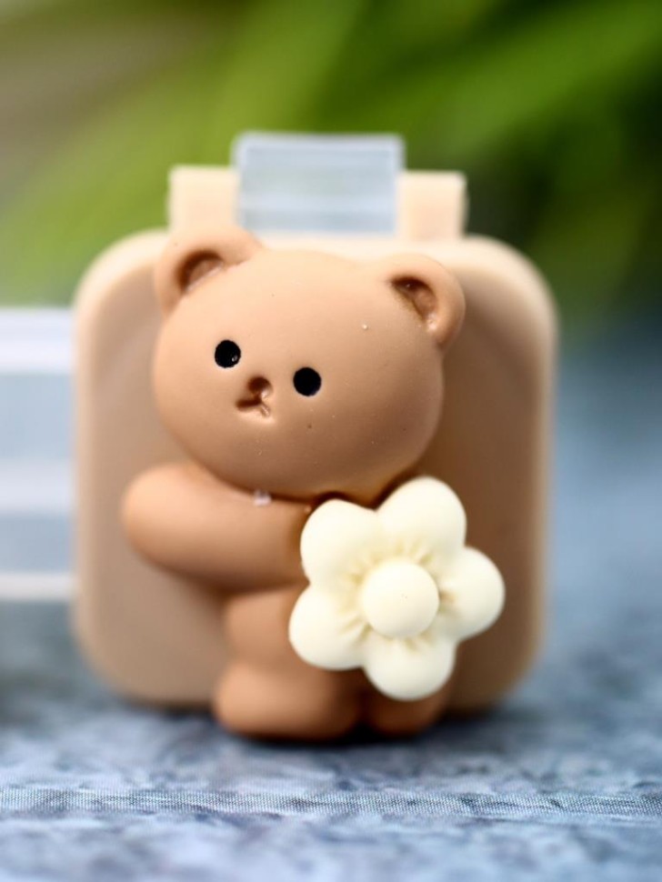 Контейнер для линз Bear flower