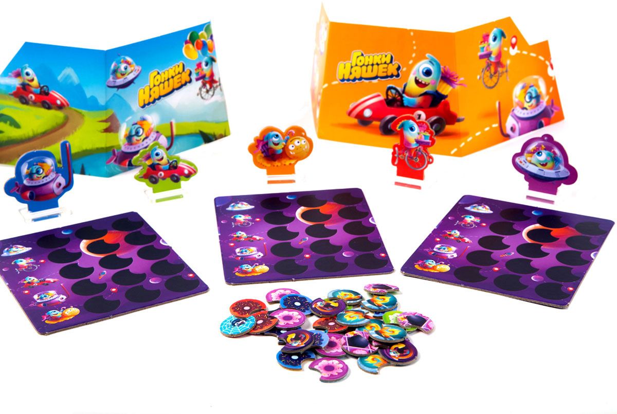 Настольная игра Гонки няшек