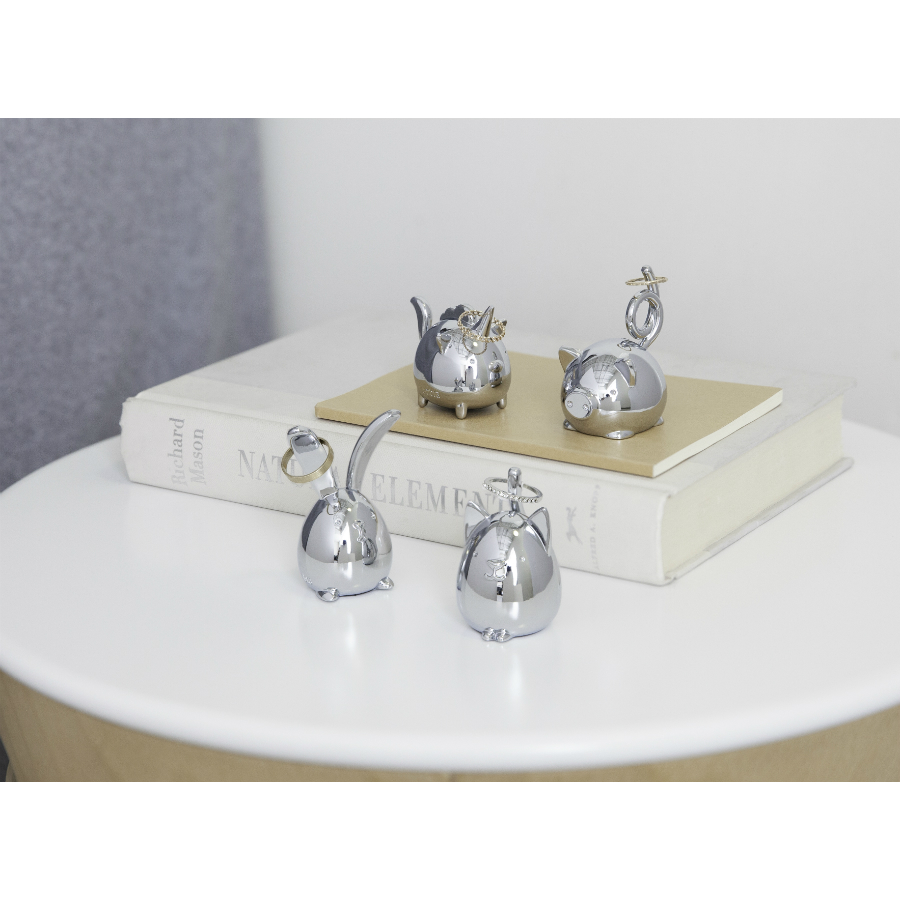 Подставка для колец Squiggy Кролик хром