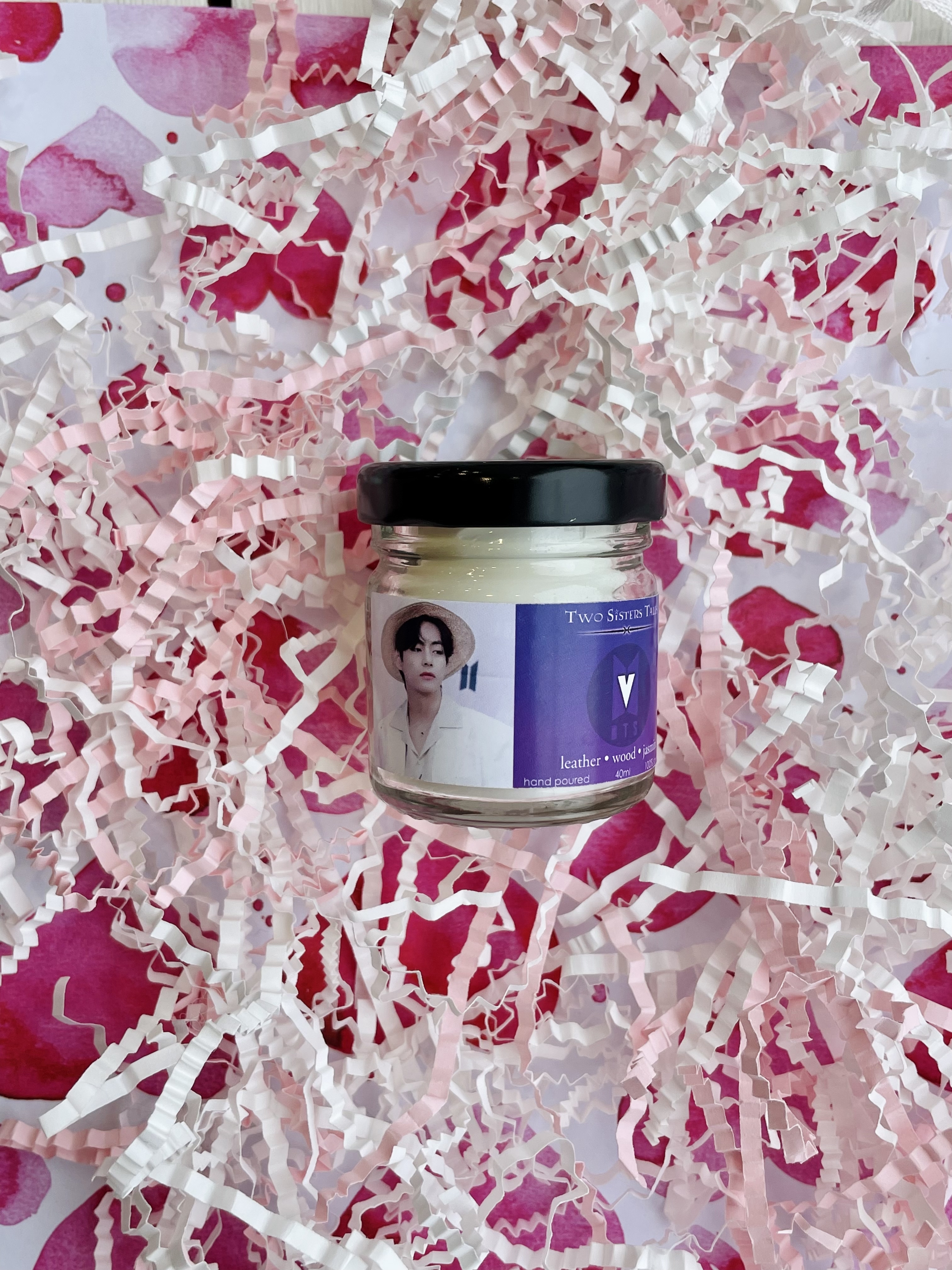 Ароматическая свеча TST Ви (BTS), 40 мл.