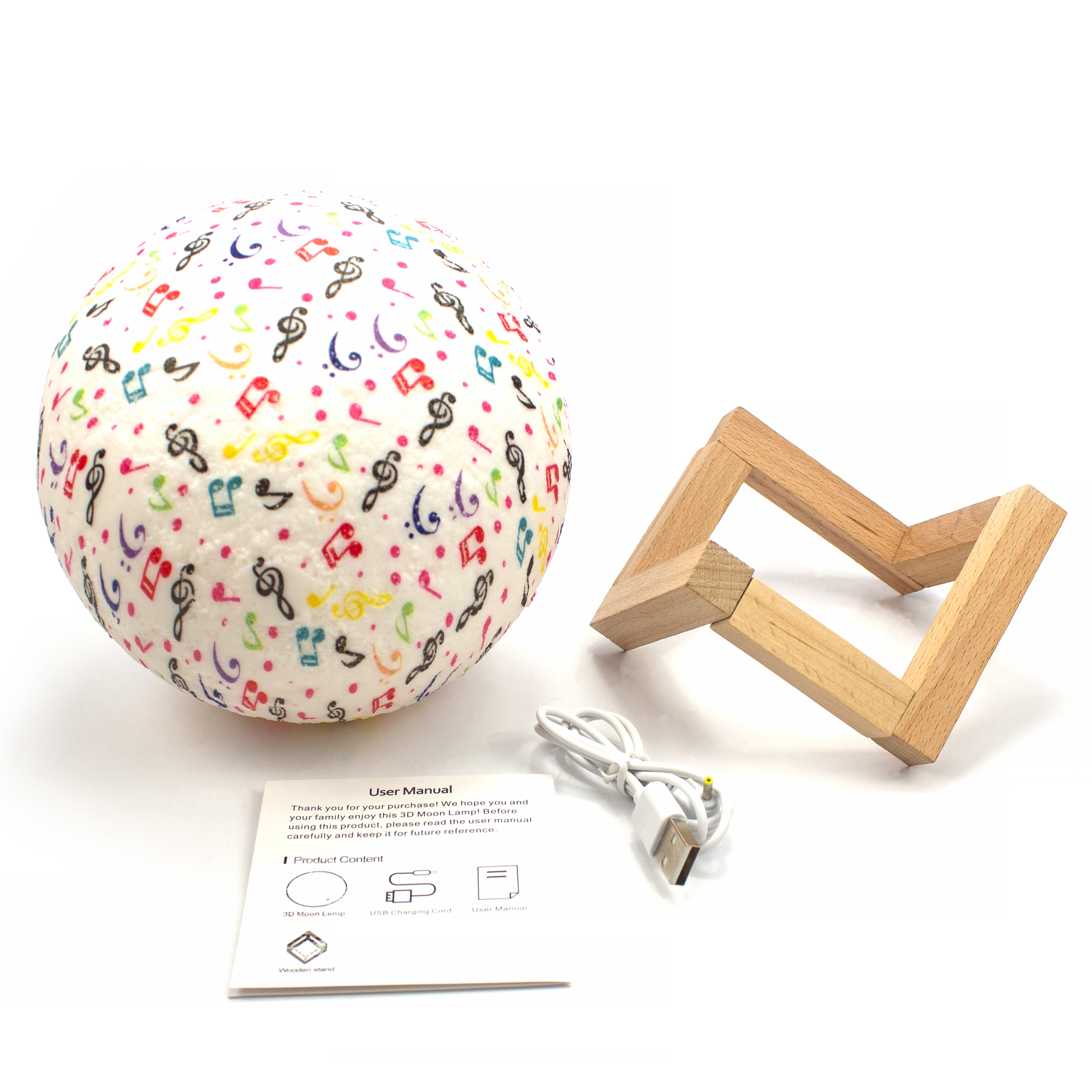 Лампа-ночник Sfero Музыкальное настроение 3 цвета