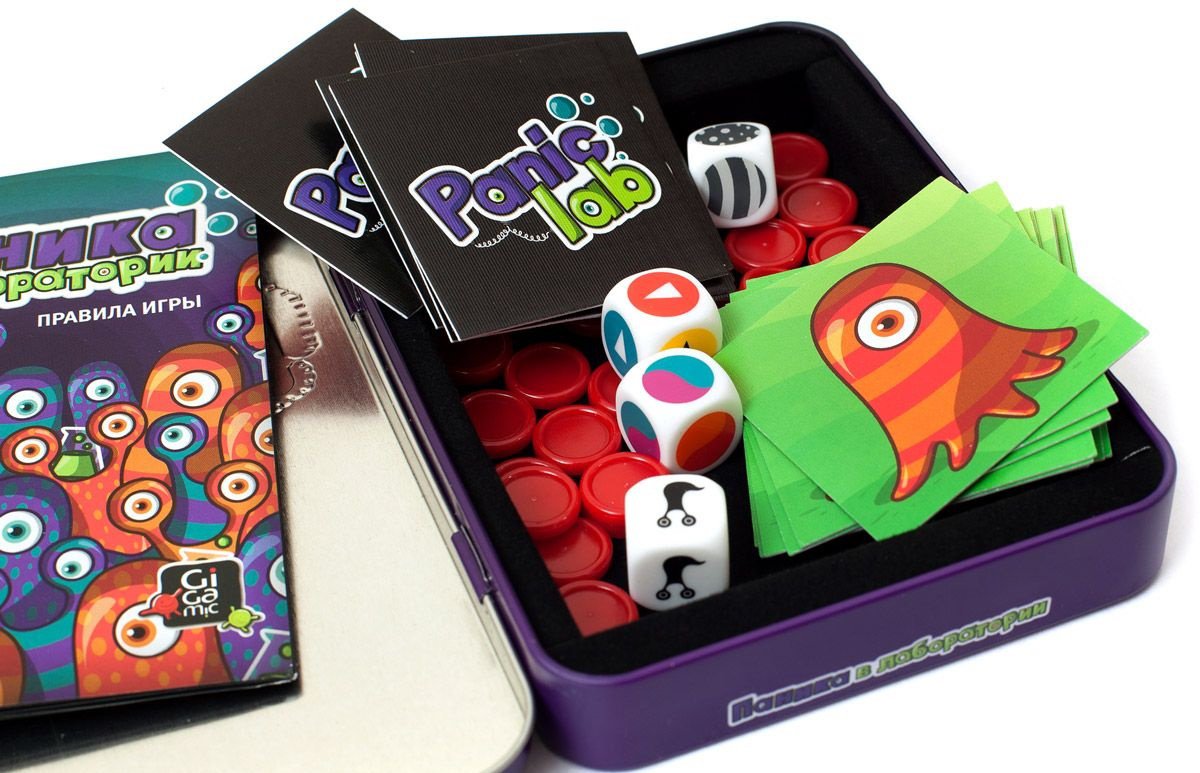 Настольная игра Паника в лаборатории