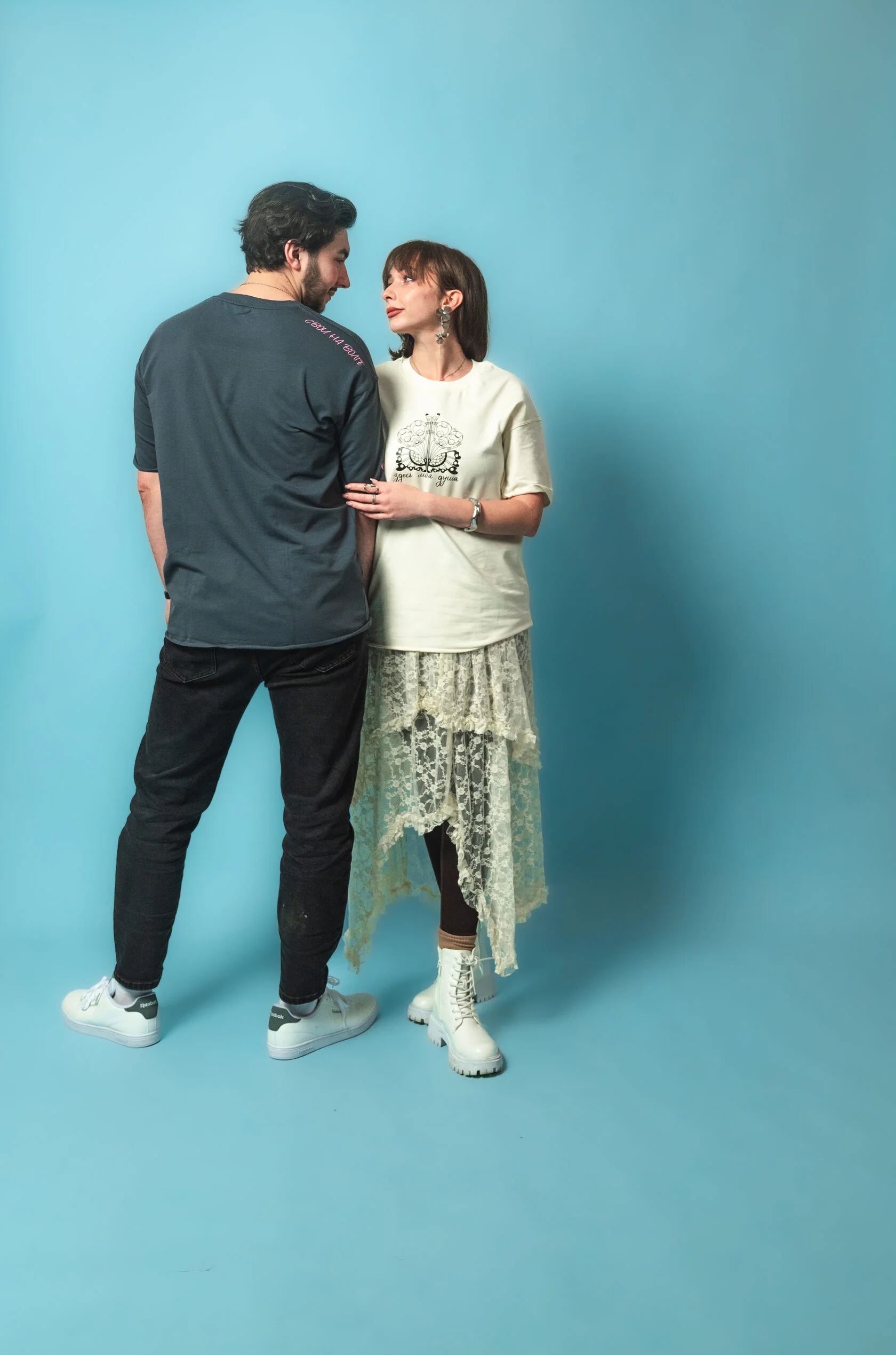 Футболка Здесь моя душа (графит)