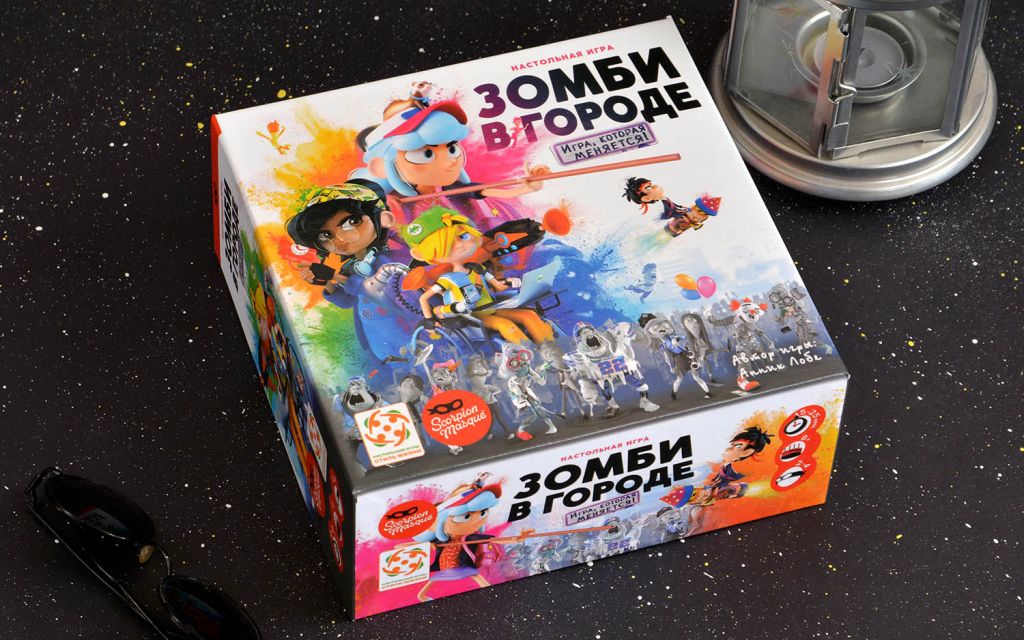 Настольная игра Зомби в городе