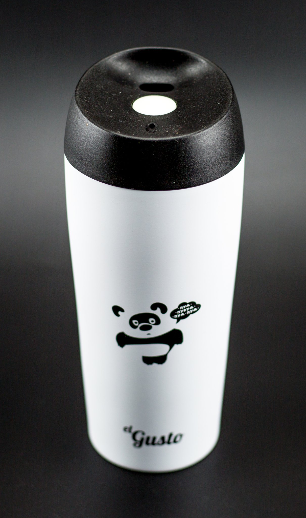 Термокружка Grano Винни Пух белая 