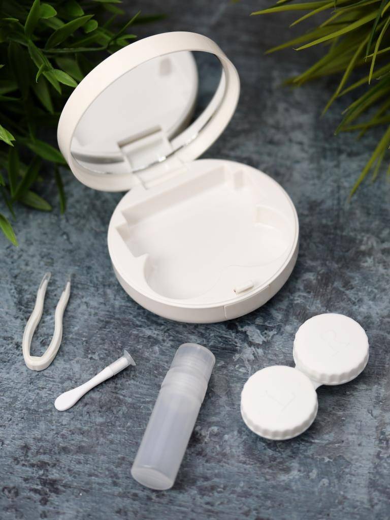 Контейнер для линз Shine (red)