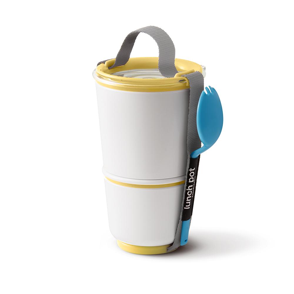 Ланч-бокс Умный горшочек желтый