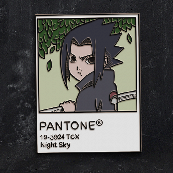 Значок-пин Саске