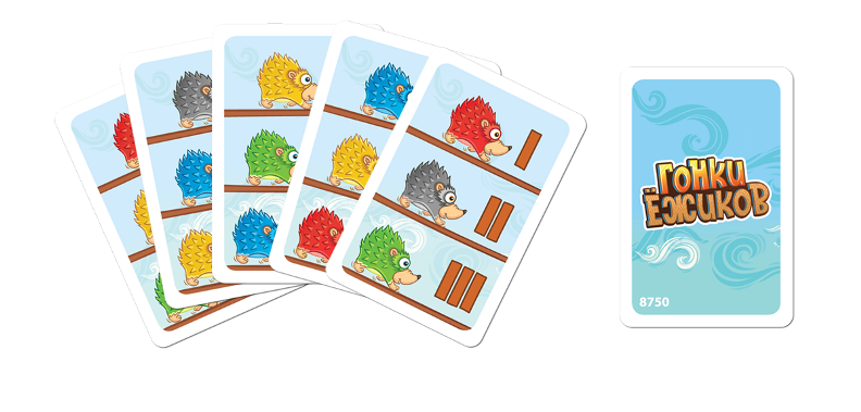 Настольная игра Гонки ежиков
